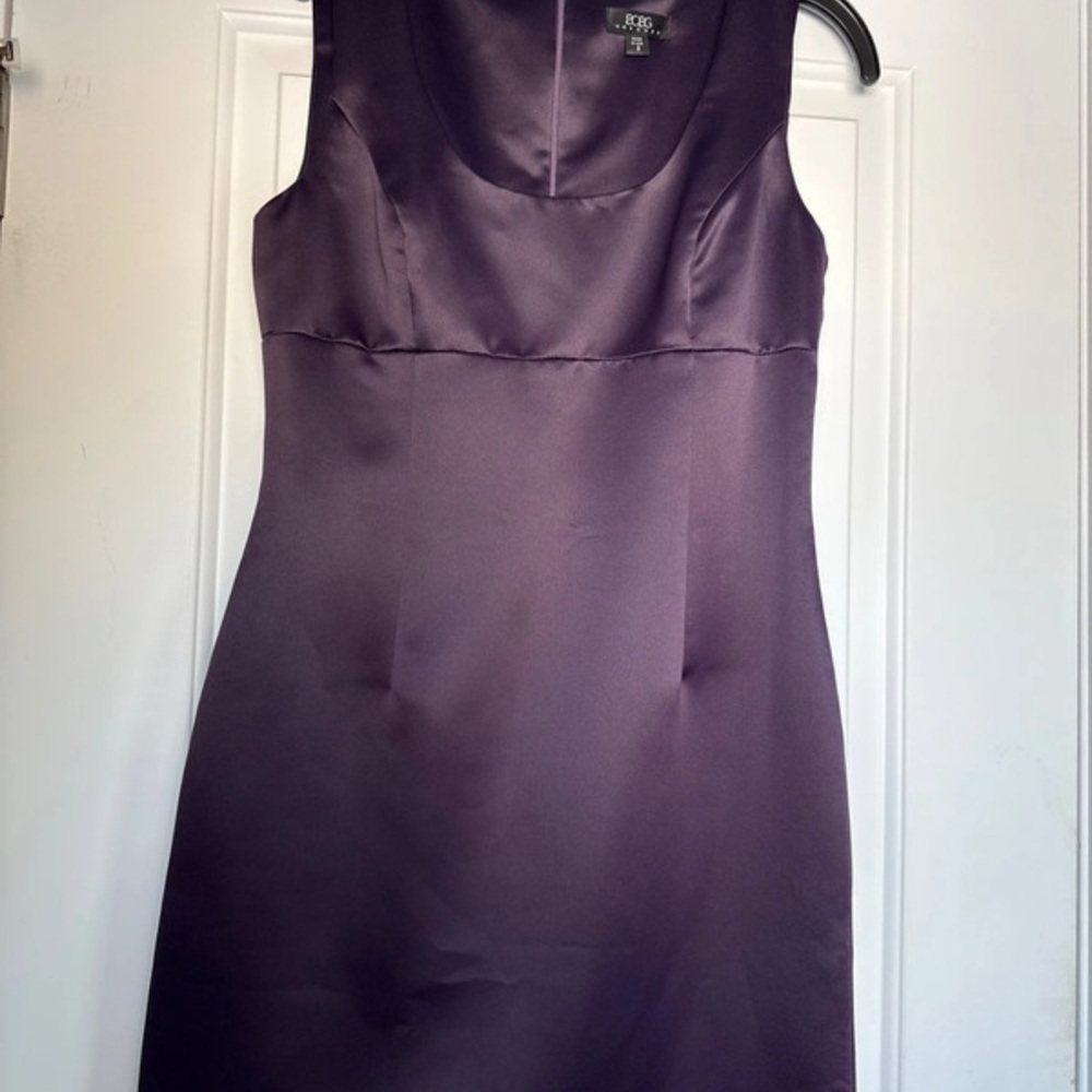 BCBG Deep Purple Mini Dress